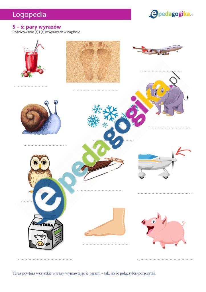 S  ś pary wyrazów-2