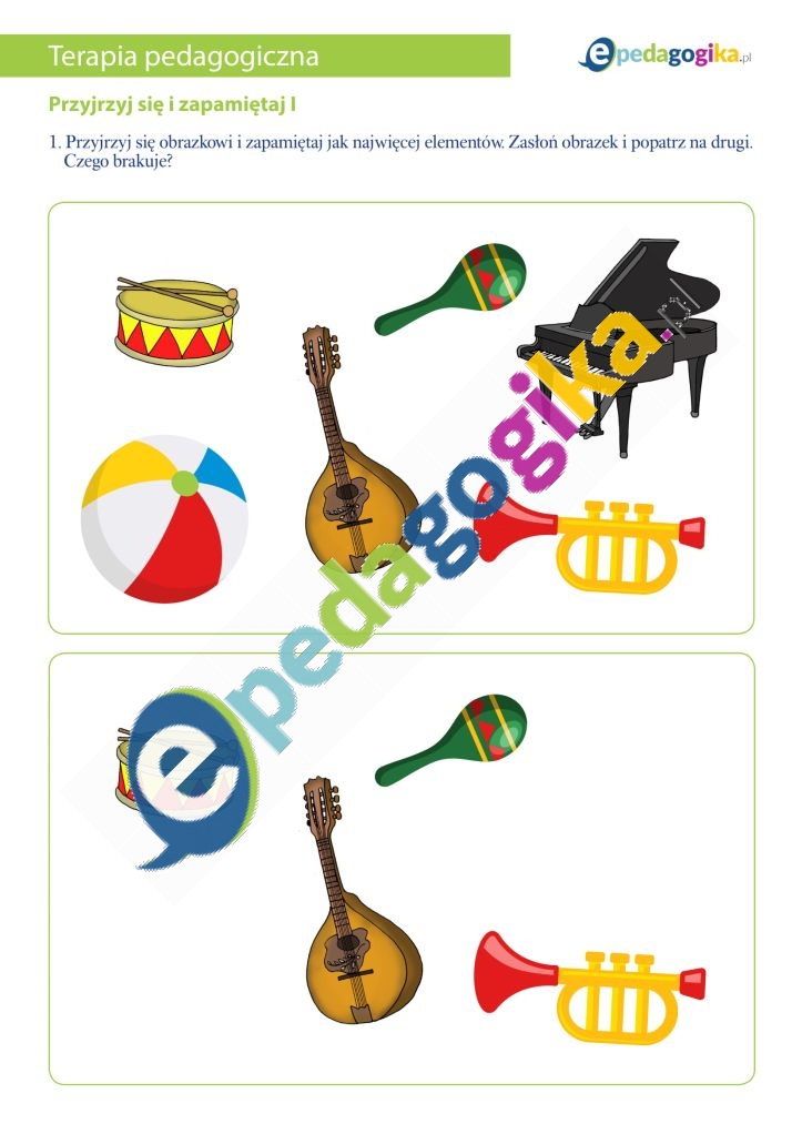 Przyjrzyj się i zapamiętaj I-1