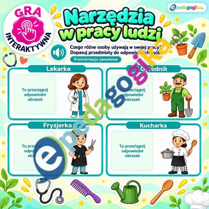 Narzędzia w pracy ludzi