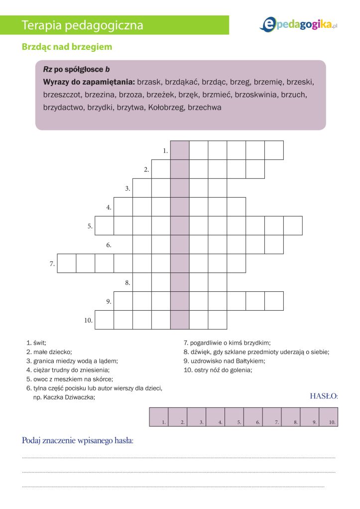 Brzdąc nad brzegiem