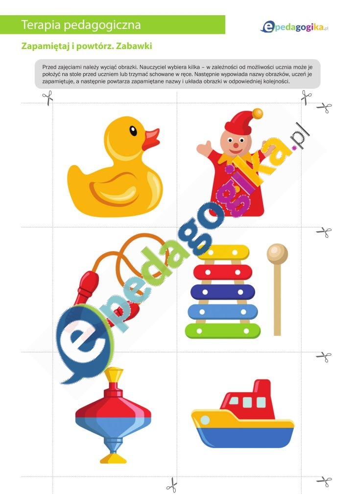 Zapamiętaj i powtórz. Zabawki-2