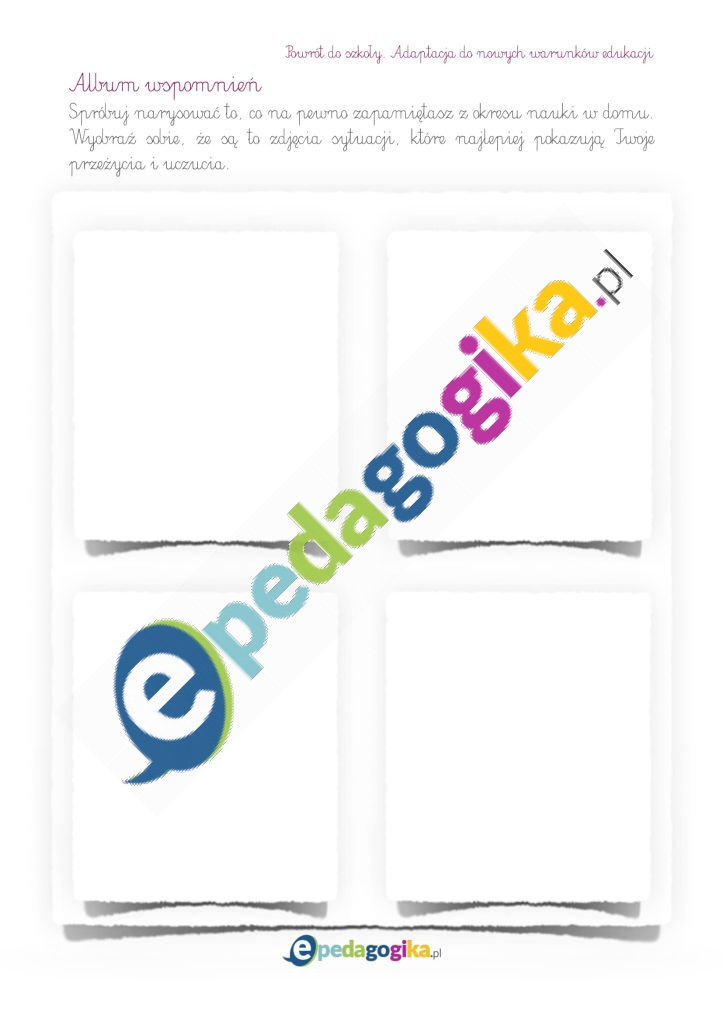 Powrót do szkoły. Adaptacja do nowych warunków edukacji-1