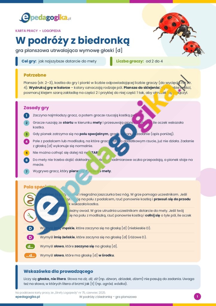 W podróży z biedronką. Logopedyczna gra planszowa_compressed_page-0001