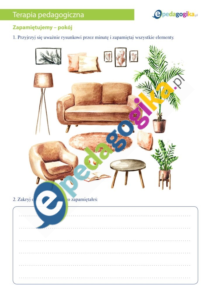 Zapamiętujemy – pokój-1