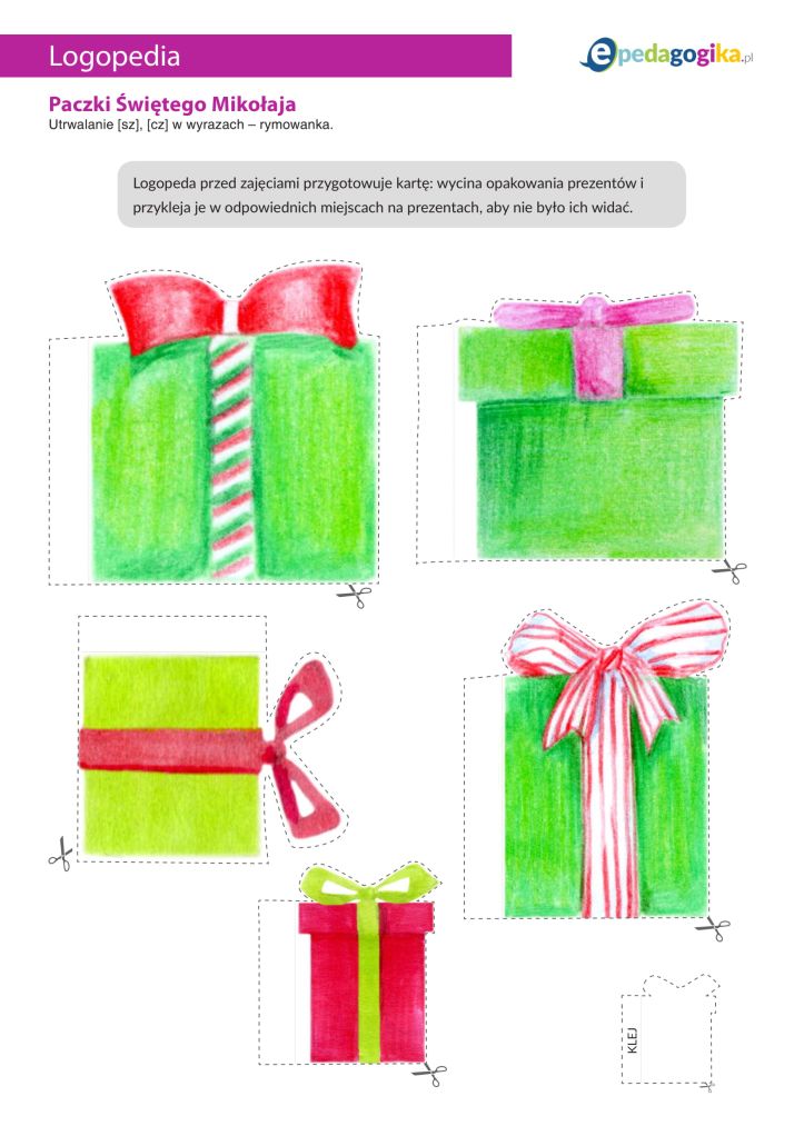 Paczki Świętego Mikołaja