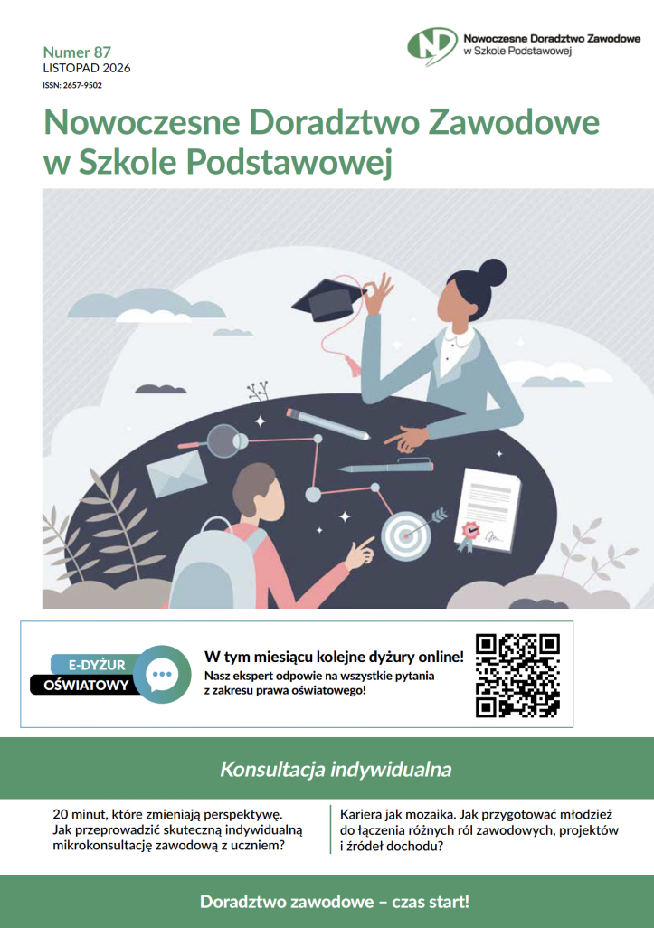 Nr 87: Nowoczesne Doradztwo Zawodowe w Szkole Podstawowej