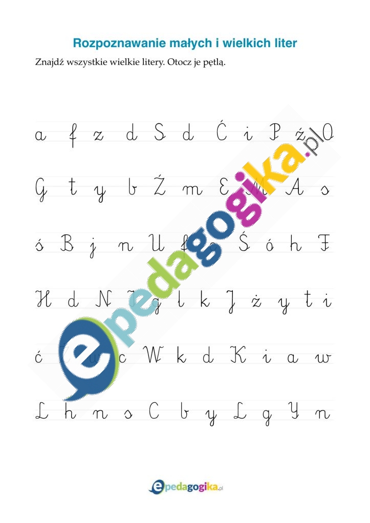 Rozpoznawanie małych i wielkich liter-1