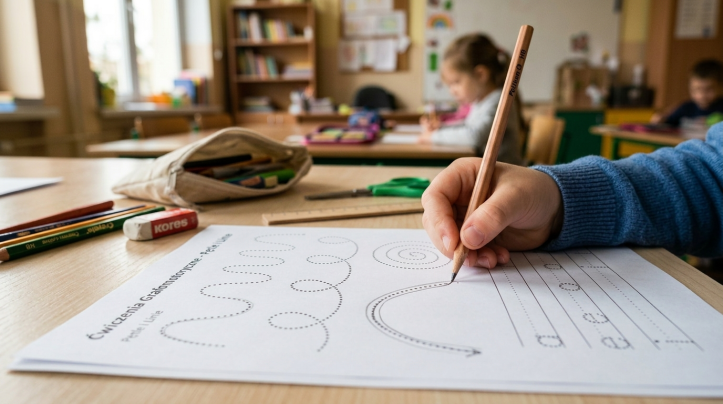 Czy pisanie szlaczków rozwija rękę? Grafomotoryka i terapia ręki w ujęciu neurorozwojowym