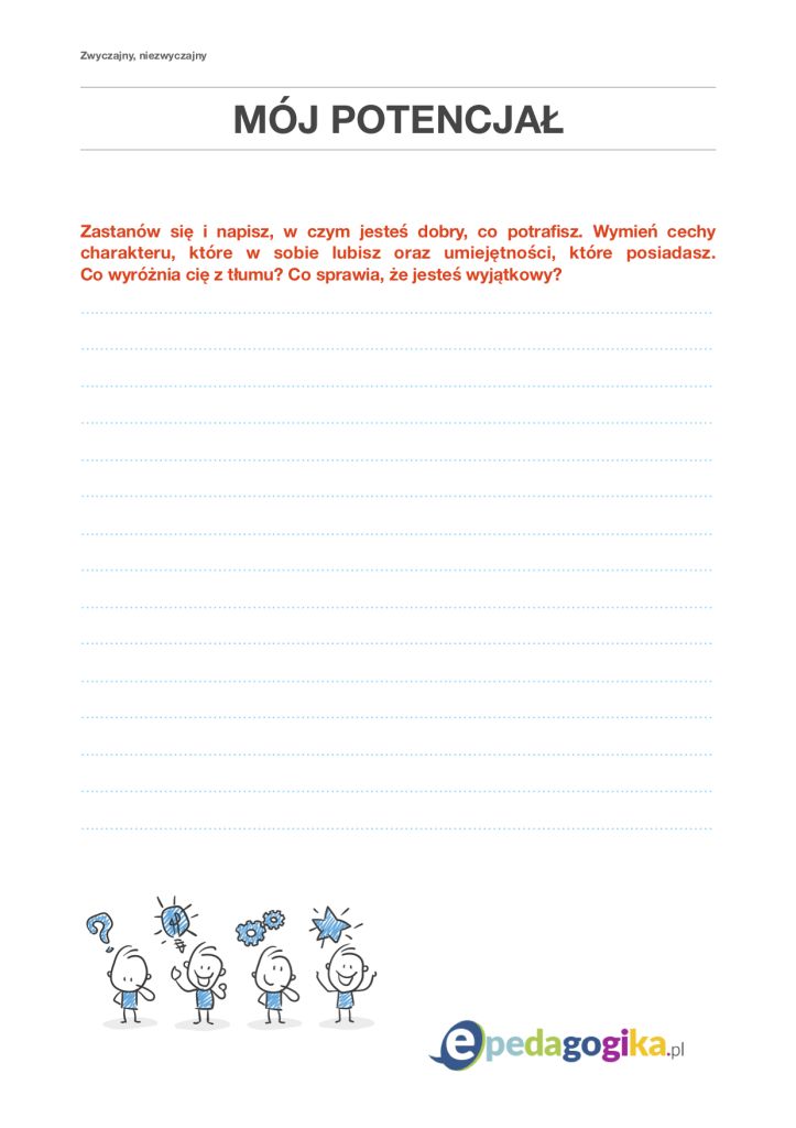 Zwyczajny, niezwyczajny – odkryj swój potencjał