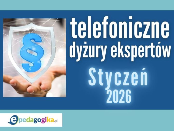   Telefoniczne dyżury ekspertów: styczeń 2026