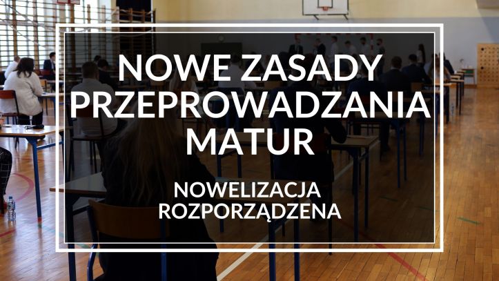 Nowe zasady przeprowadzania matur ogłoszone w Dzienniku Ustaw