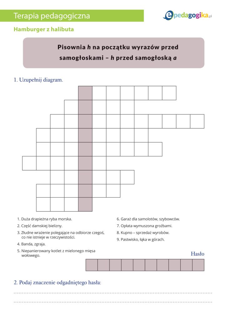 Hamburger z halibuta