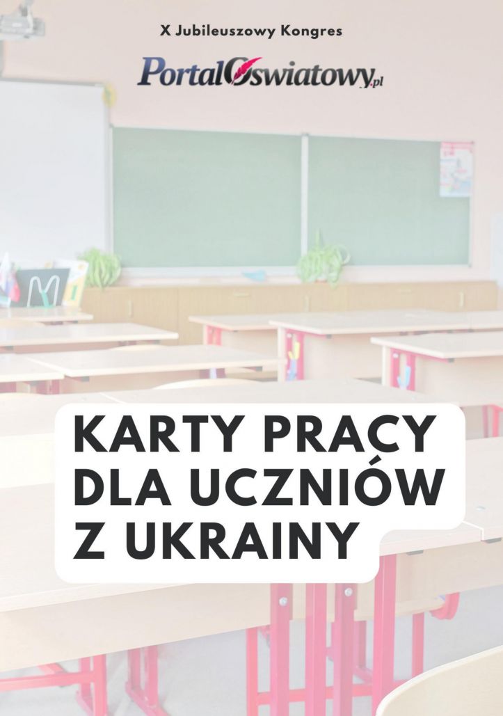 Zestaw kart pracy dla uczniów z Ukrainy 