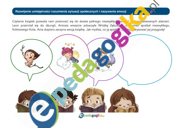 Instrukcja i karty pracy. W świecie książek. Rozbudzanie zainteresowań czytelniczych -2