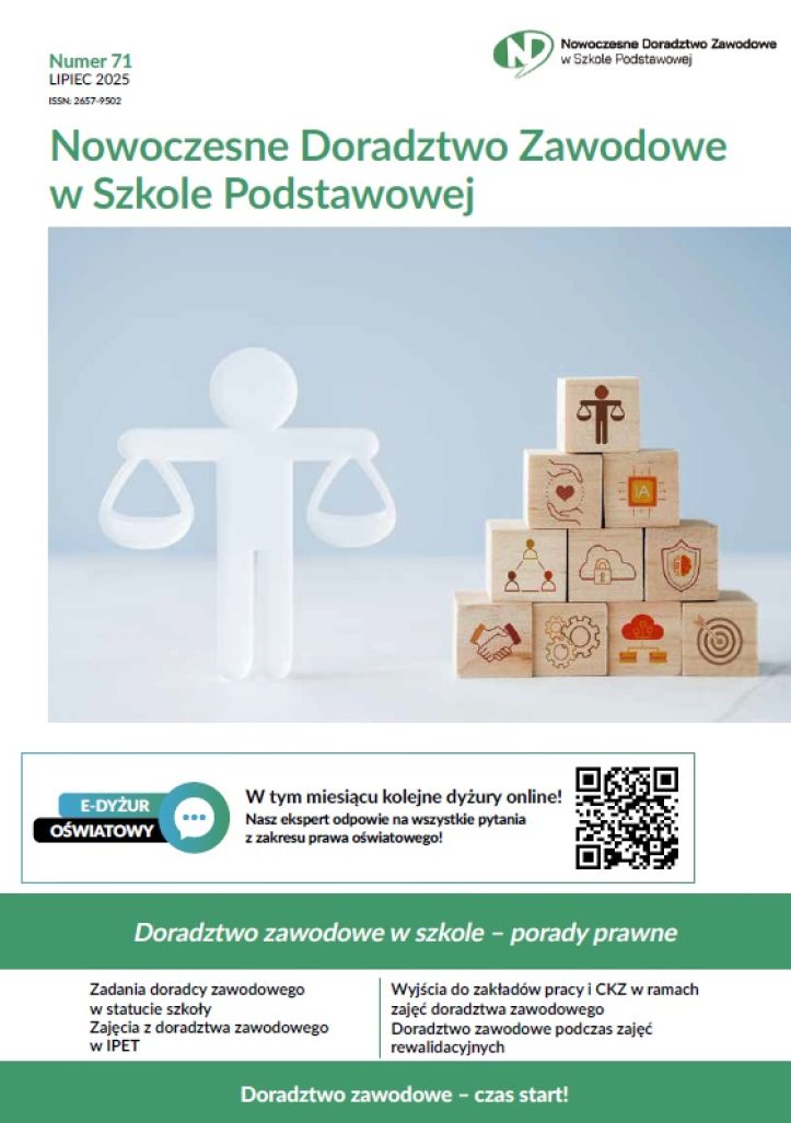   Nr 71: Nowoczesne Doradztwo Zawodowe w Szkole Podstawowej