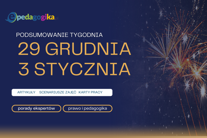 Podsumowanie tygodnia 30 grudnia 2025 r. – 3 stycznia 2026 r.