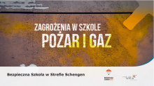 Zagrożenia w szkole. Pożar i gaz