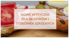 Nowe wytyczne dla sklepików i stołówek szkolnych – zmiany ogłoszone w Dzienniku Ustaw
