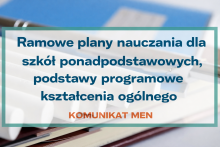 Bez zmian siatki godzin w liceach – jest stanowisko MEN w sprawie pytań o reformę edukacji 2026