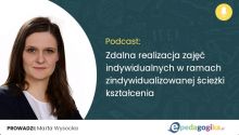 Zdalne zajęcia indywidualne w ramach zindywidualizowanej ścieżki kształcenia