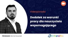 Dodatek za warunki pracy dla nauczyciela wspomagającego 