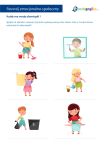 Obowiązki domowe. Karty pracy dla dzieci TUS