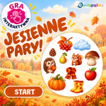 Jesienne pary – interaktywna gra edukacyjna