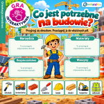 Interaktywna gra na budowie