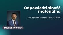 Odpowiedzialność materialna nauczyciela