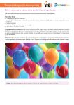   Balony sensoryczne i odgłosy zwierząt – rozwijanie słownictwa, zmysłów i wyobraźni