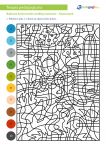 Bajkowe kolorowanie według numerów – Kopciuszek-1