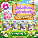 Sylabowe wiaderka w wiosennym ogrodzie