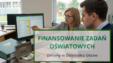 Ustawa o finansowaniu zadań oświatowych – zmiany w Dzienniku Ustaw