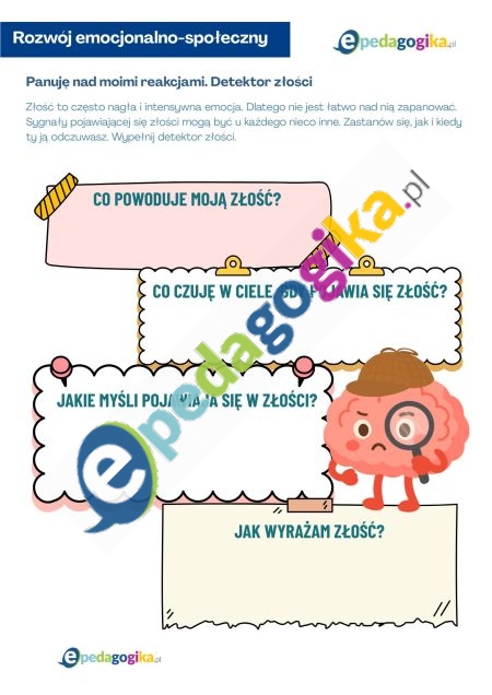 Panuję nad moimi reakcjami. Detektor złości