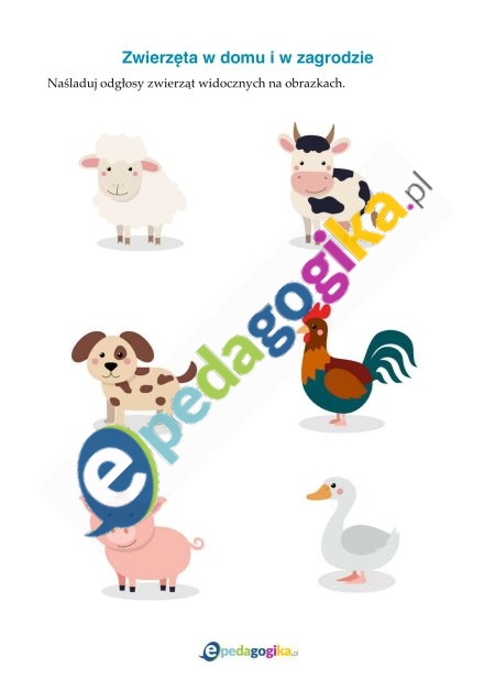 Zwierzęta w domu i w zagrodzie