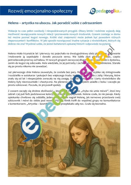   Case study: wakacyjne kryzysy. Jak radzić sobie w trudnych sytuacjach rówieśniczych?