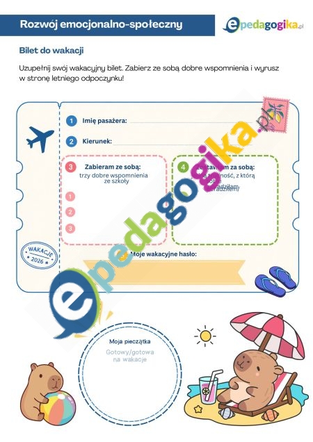 Bilet do wakacji