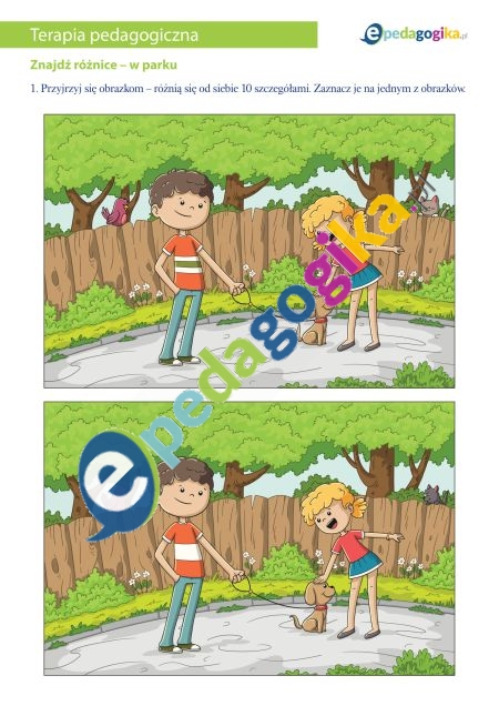 Znajdź różnice – w parku-1