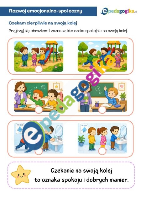 Czekam cierpliwie na swoją kolej