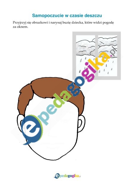 Samopoczucie w czasie deszczu 