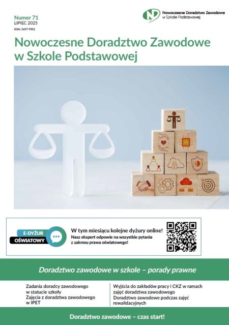   Nr 71: Nowoczesne Doradztwo Zawodowe w Szkole Podstawowej