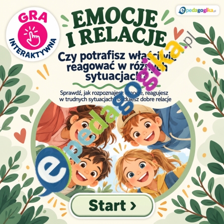 Interaktywna gra o emocjach i relacjach