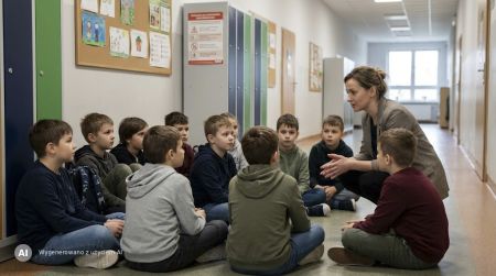MSWiA o procedurze ewakuacyjnej w razie alarmu w szkole: Rodzice nie muszą składać oświadczeń