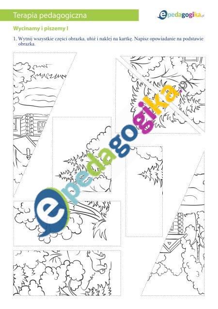 Wycinamy i piszemy I-1