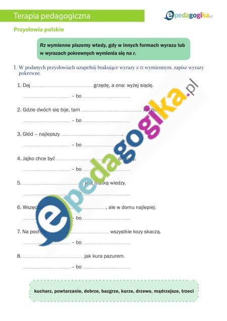 Przysłowia polskie-1