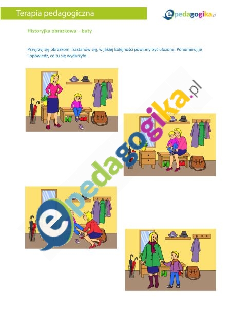Historyjka obrazkowa - buty-1