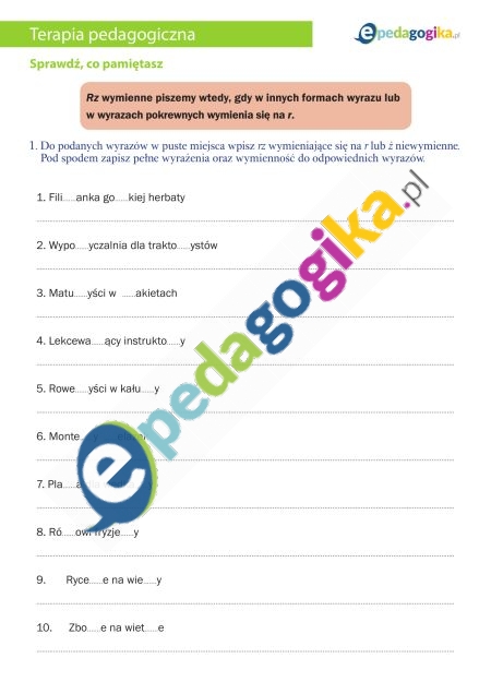 Sprawdź, co pamiętasz-1