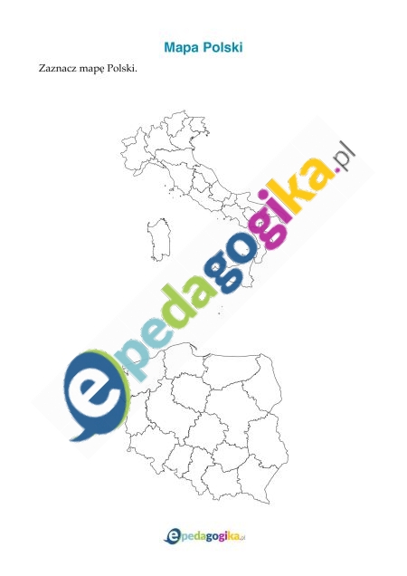 Mapa Polski-1
