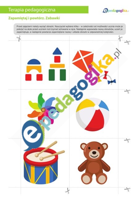 Zapamiętaj i powtórz. Zabawki-1