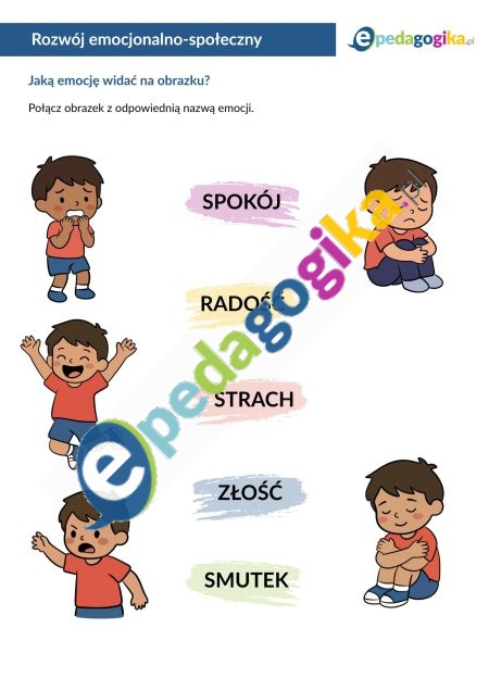 Jaką emocję widać na obrazku